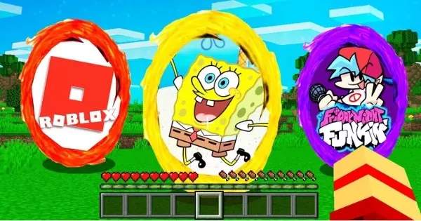 Choose A Color Of Portal And Find Out Which Secret Minecraft Dimension You Will Go Into!